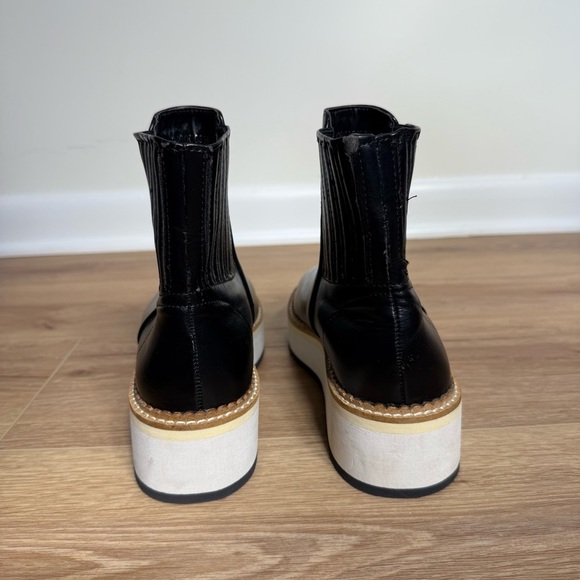 ShuShop Yazy Black Platform Ankle Boot Women’s Size 7.5 - Picture 3 of 7